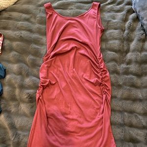 Maternity dress, tshirt dress, size large, brand Amazon